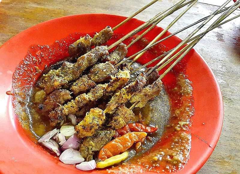 Sate Klopo khas Surabaya makanan khas surabaya